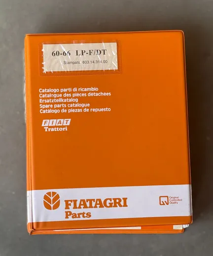 Parts catalogue Fiat 60-66 LP