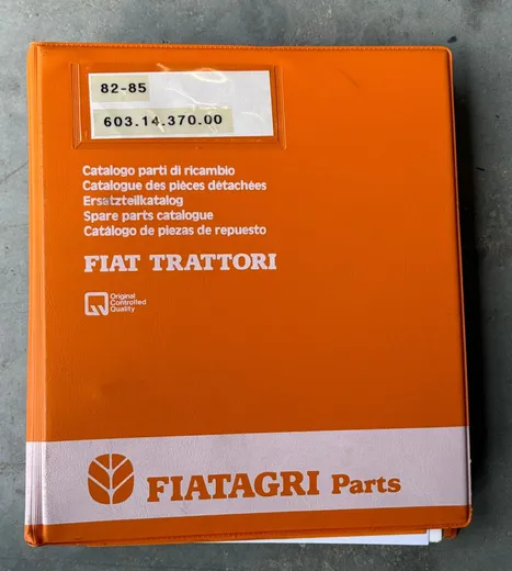 Parts catalogue Fiat 82-85