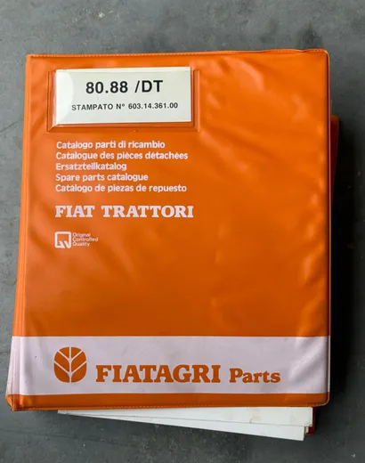 Parts catalogue Fiat 80-88