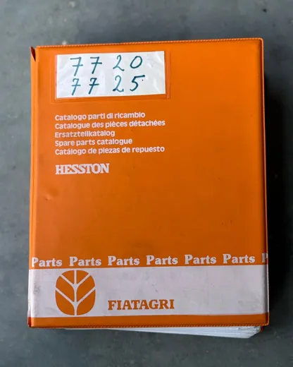 Parts catalogue Fiat 7720 / 7725