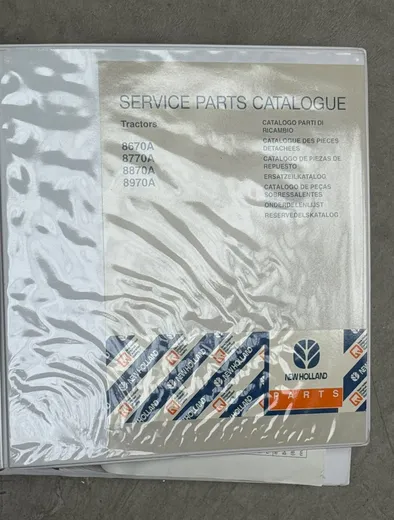 Parts catalogue New Holland 8670-8970A