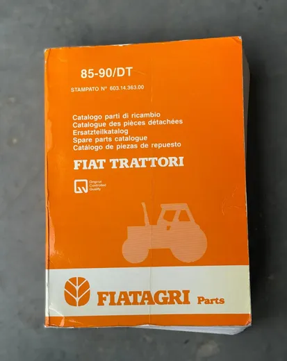 Parts catalogue Fiat 85-90