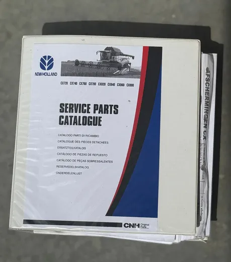 Parts catalogue CX
