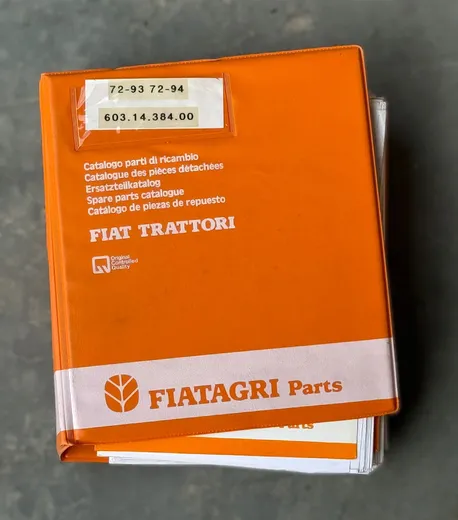 Parts catalogue Fiat 72-93 / 72-94