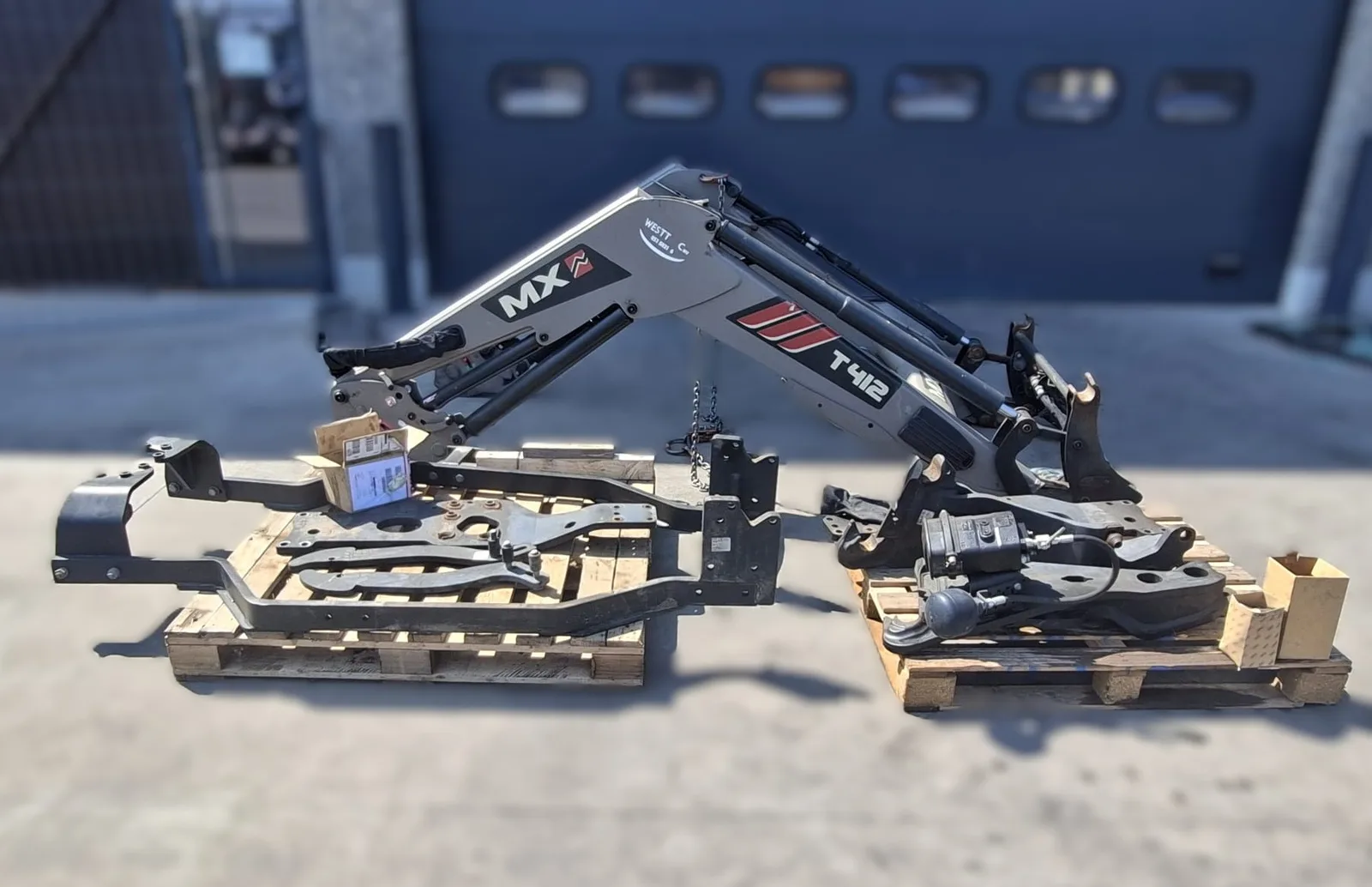 Front loader MX T412 — foto 2