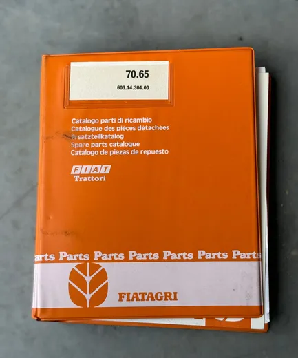 Parts catalogue Fiat 70-65