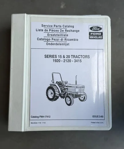 Parts catalogue Ford 1920 - 2120 - 3415