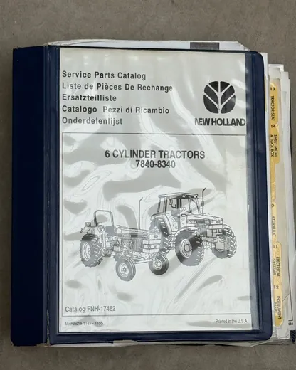 Parts catalogue 7840-8340