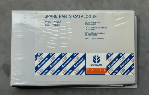 Parts catalogue baler D710(S) - 4820(S)