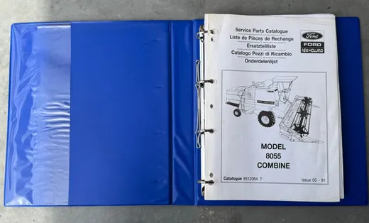 Parts catalogue 8055