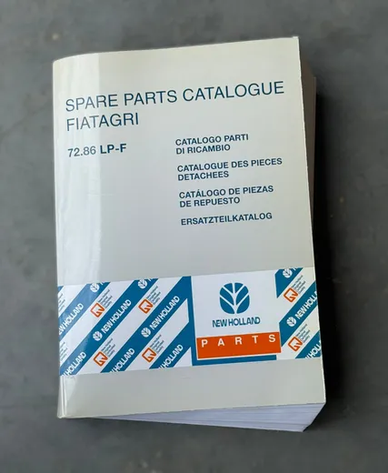 Parts catalogue Fiat 72-86