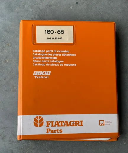 Parts catalogue Fiat 160-55