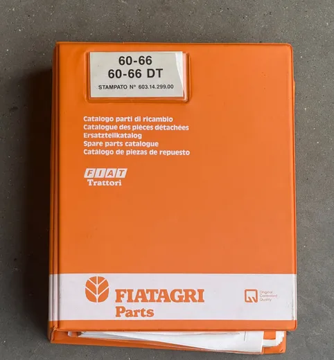 Parts catalogue Fiat 60-66
