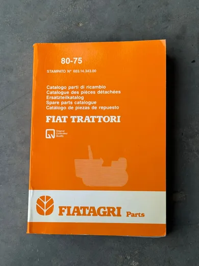 Parts catalogue Fiat 80-75