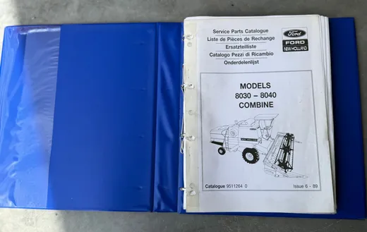 Parts catalogue Ford 8030-8040
