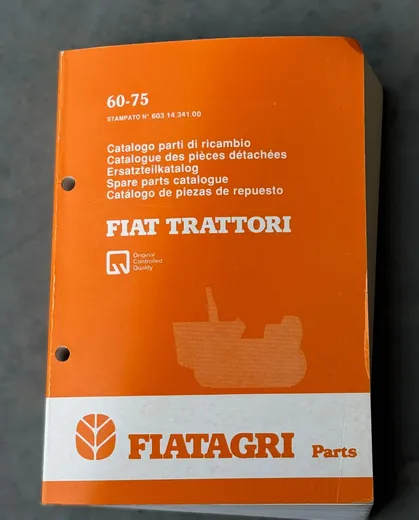 Parts catalogue Fiat 60-75